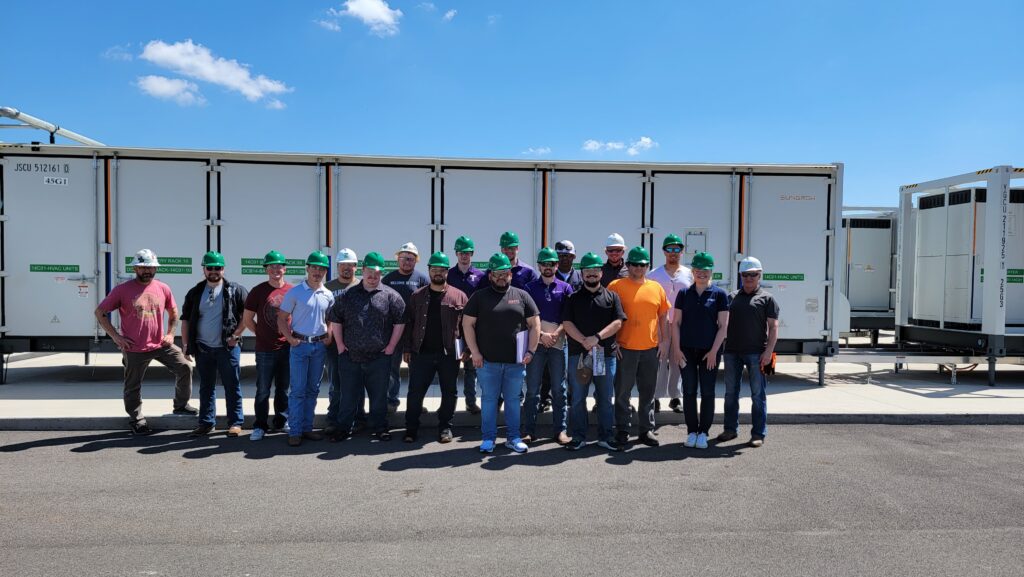 Tarleton State Students Visit DeCordova Energy Storage Facility